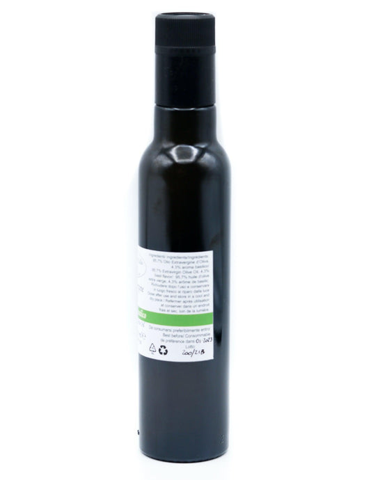 Huile d'olive aromatisé au basilic 250ml - Abruzzo&Co