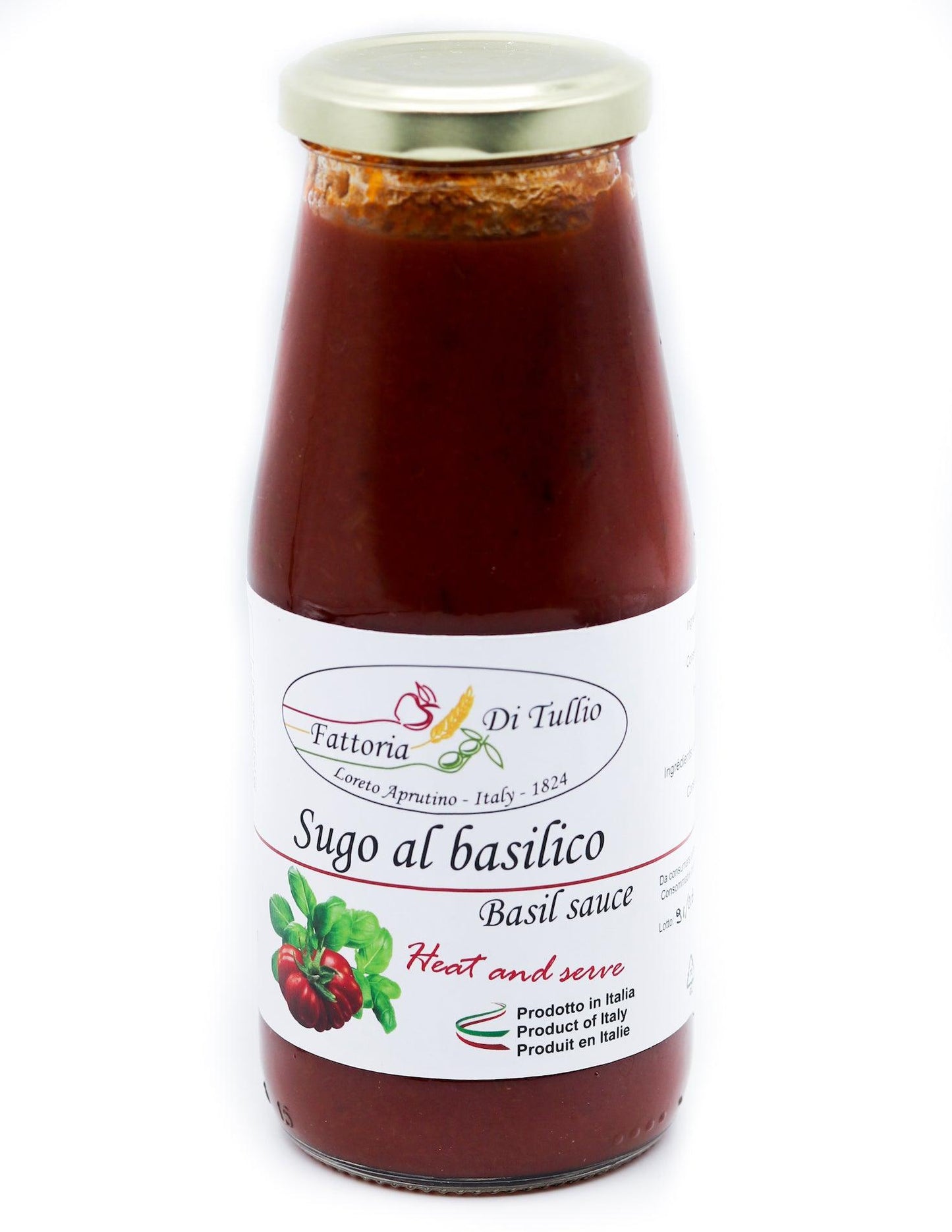 Sauce tomate au basilic - Abruzzo&Co